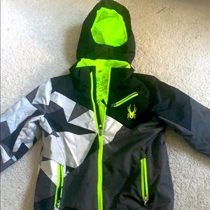 Kids spyder winter jacket